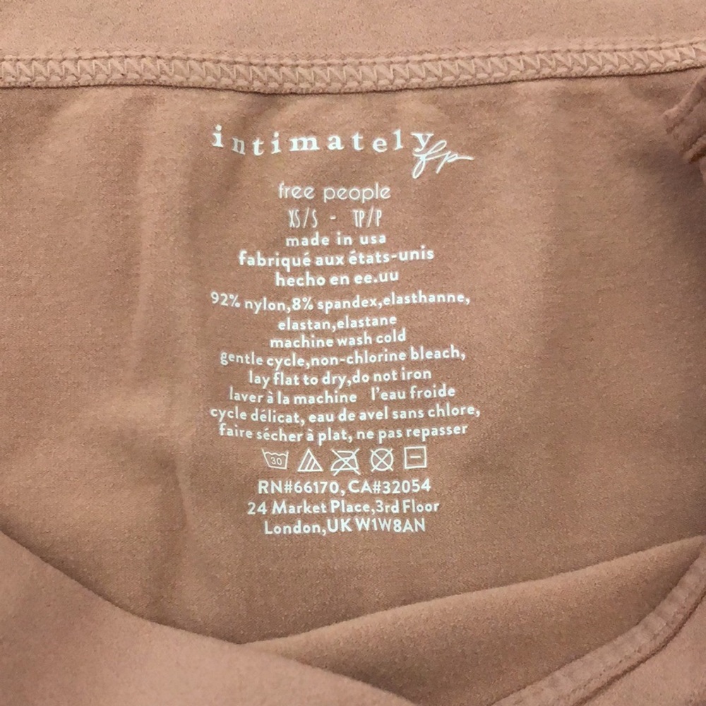 Free People Seamless Mini Slip Dress in Iced Chai Size XS/S - Picture 8 of 13